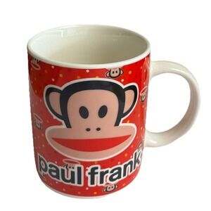 Paul Frank Monkey Red Classic Mug Ceramic‎ Collection 2025 Brand New